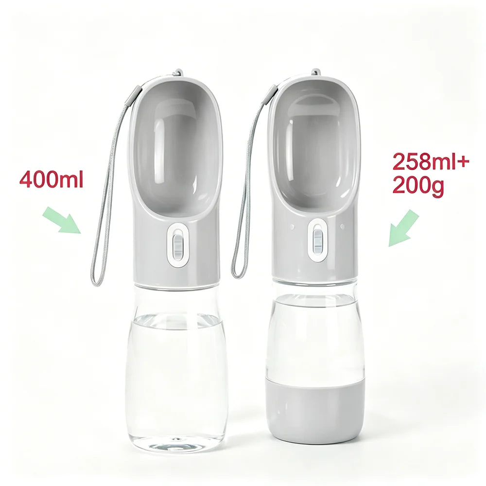 Roamie — 2-in-1 Pet Water & Food Bottle
