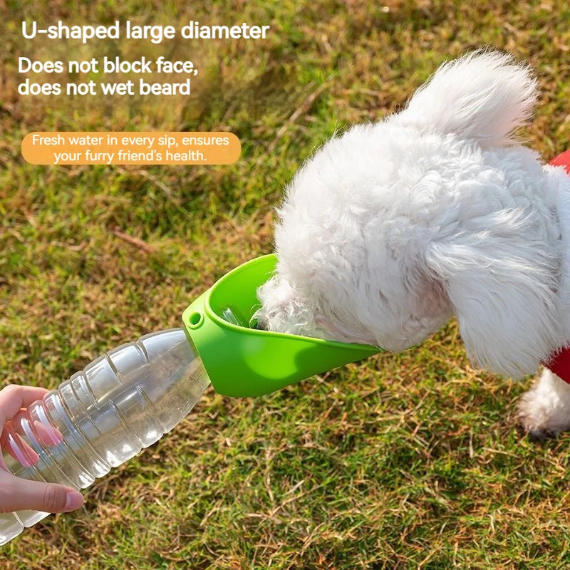 PawSip — Portable Dog Water Bottle | Foldable Travel Dispenser